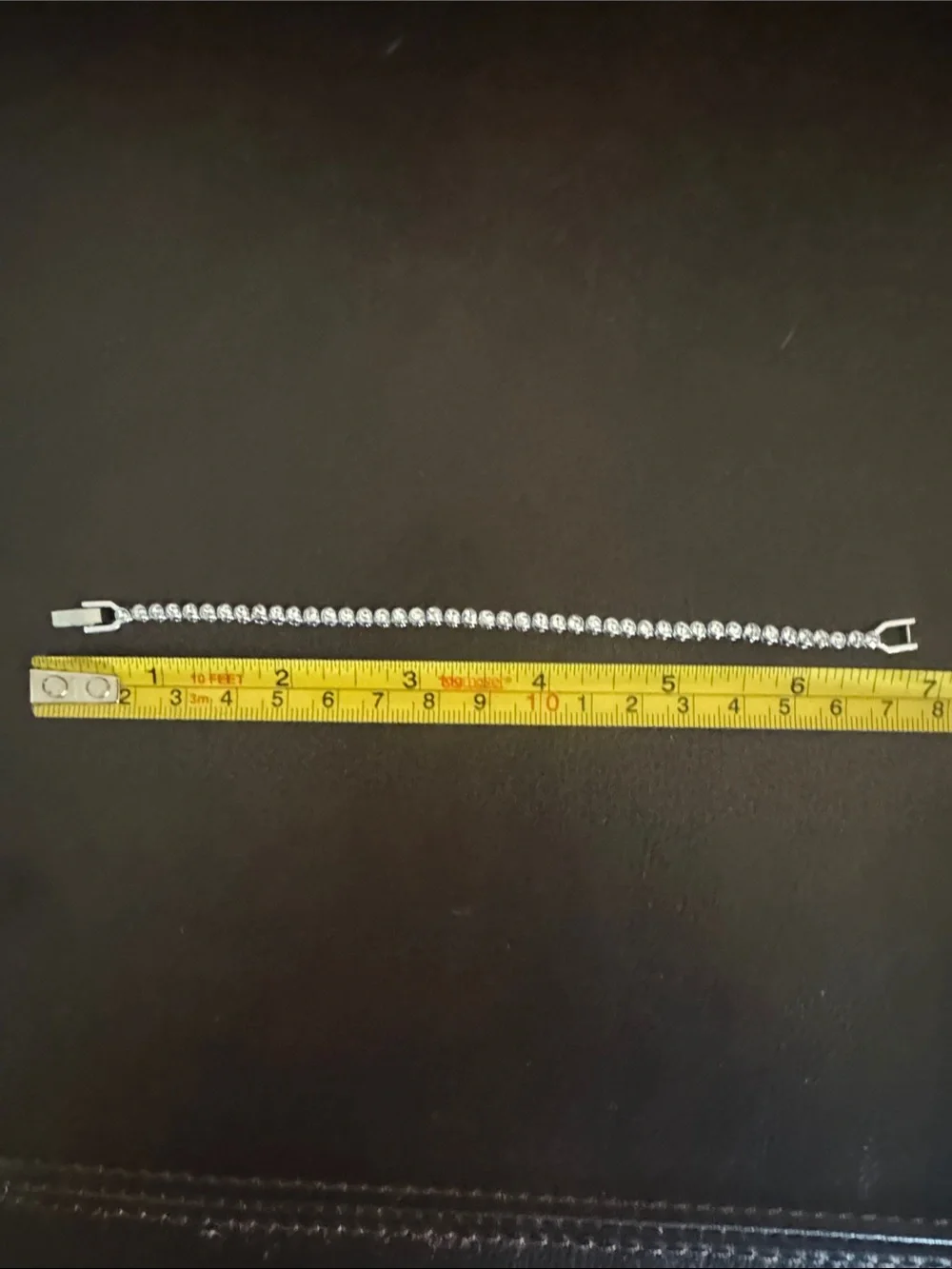 Swarovski Silver Crystal Tennis Bracelet